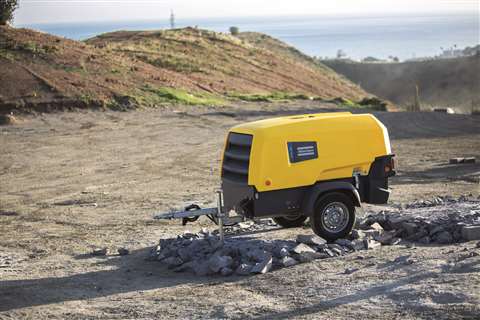 Atlas Copco E air 250 electric compressor