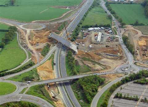 Norfolk County Council’s Postwick junction project (picture courtesy of Mike Page)