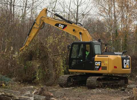 The new Cat 313F complements the 313F GC introduced 
in 2015
