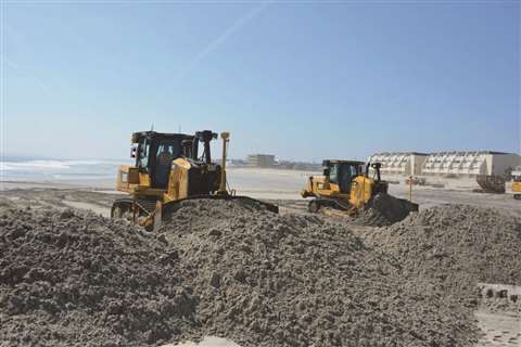Caterpillar new jersey shoreline coastal restoration 2