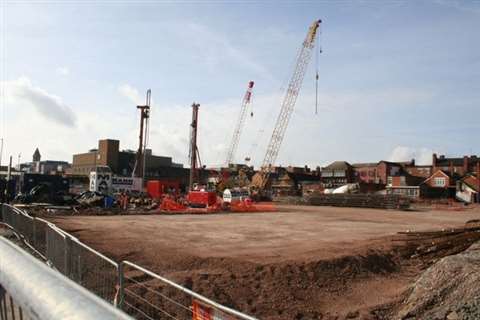 UK construction site