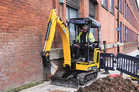 Straight to work - one of Electricity North West's JCB 19C-1E electric mini excavators[2]