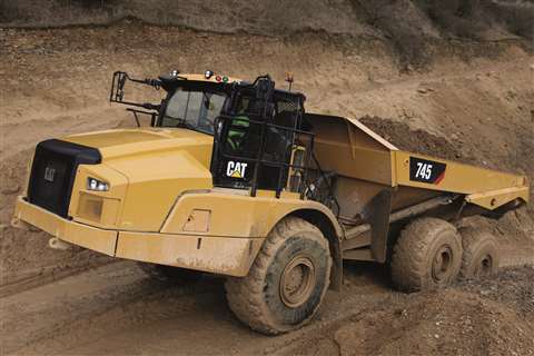 Cat 745 ADT