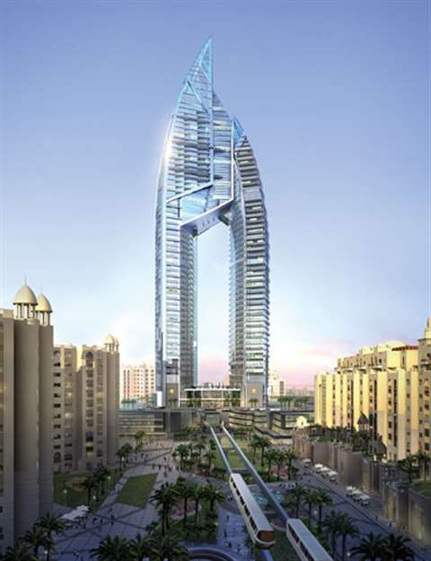 Trump International Hotel &amp; Tower in Dubai.
