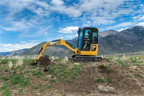 Cat Next Generation mini excavator