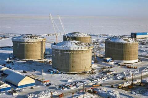 yamal lng tanks