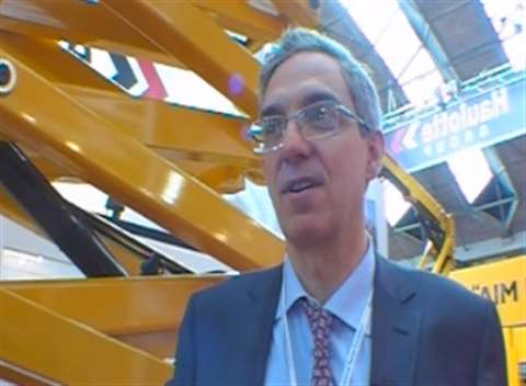 Alexandre Saubot, CEO of Haulotte