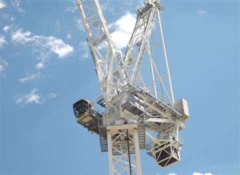 The CTL 1600 is a new high capacity luffing tower crane from Terex. Potain, Liebherr and Yongmao hav