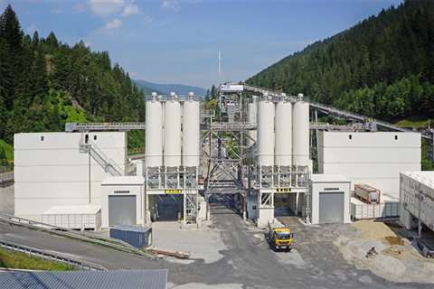 Liebherr mixing plants for Porr Index