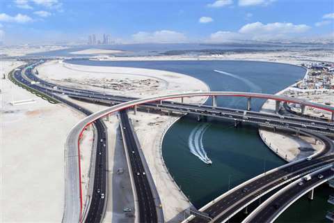 Dubai bridge