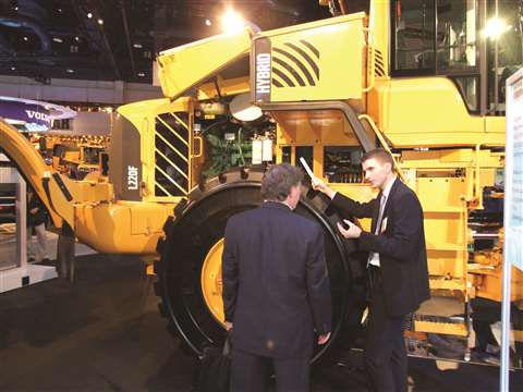 Volvo’s new hybrid drive for wheeled loaders