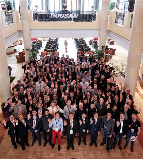 2018 doosan european dealer meeting pic