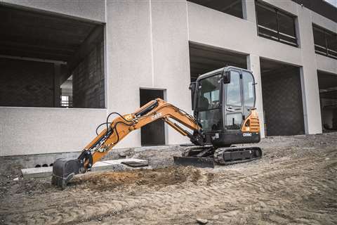 CASE CX18C mini excavator