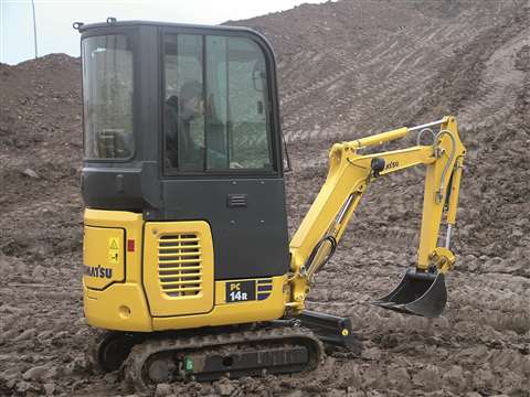 Straight glass panes on the front and sides will make the new PC14R-3 easier to repair than its ‘das