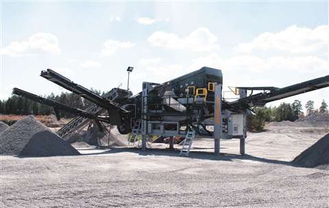 The SH 1503 three deck screener from Maskin Mekano