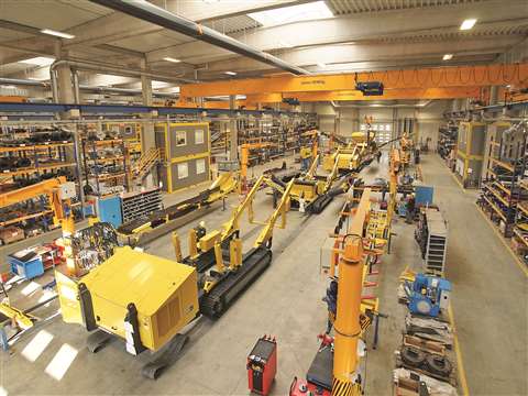 Keestrack S5e solar tracked stacker