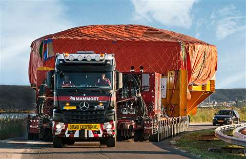 The TPA on its first long haul job